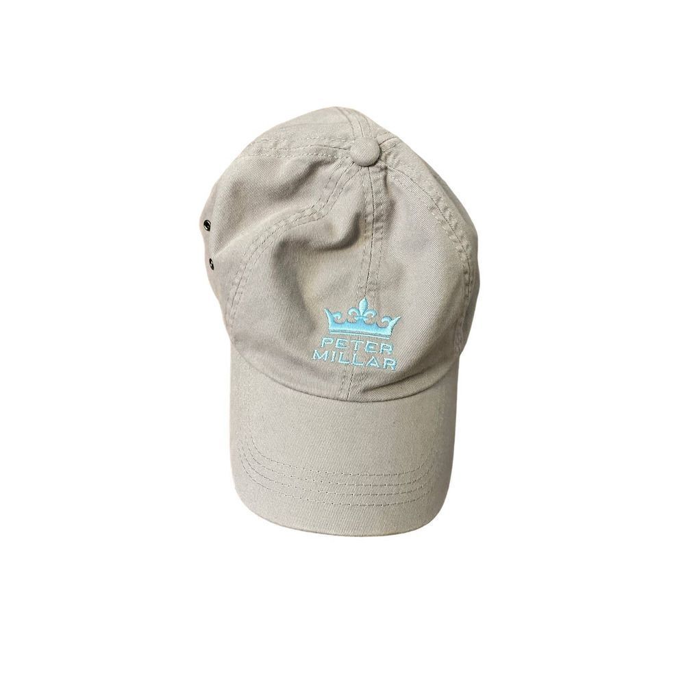 Peter Millar Tan Mens Adjustable Hat in good condition.